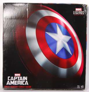 MARVEL AVENGERS HASBRO PROP REPLICA CAPTAIN AMERICA SHIELD | Auctioneum Ltd