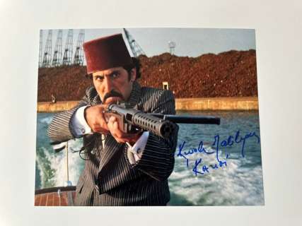 Indiana Jones and the Last Crusade (1989) - Signed by Kevork Malikyan (Kazim)