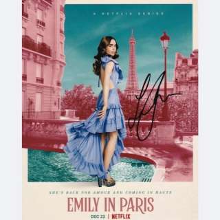 Emily in Paris - Signed by Lily Collins (Emily) | Catawiki