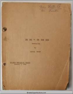 The Man In The Iron Mask Screenplay | Super Auctions