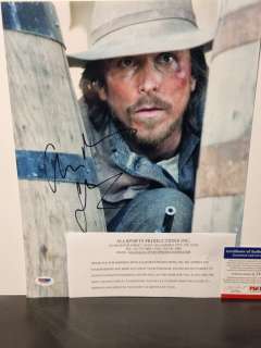 Signed by Christian Bale - with PSA/DNA Certificate - 3:10 to Yuma | Catawiki