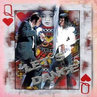 Luc Best - John Travolta/Uma Thurman Pulp Fiction "Let´s dance" | Catawiki