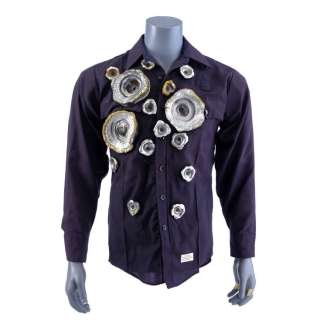 Terminator 2: Judgment Day (1991) - Lot 439 - T-1000‘s (Robert Patrick) Bullet-hit Zip-up LAPD Shirt