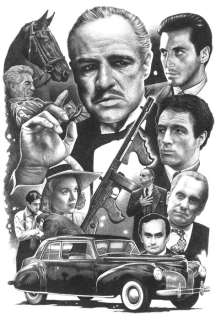 Oscar Garcia Calibos - The Godfather (1972) - Hand Signed | Catawiki