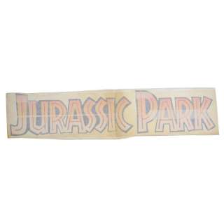 Jurassic Park (1993) - Lot 881 - Vehicle Decal