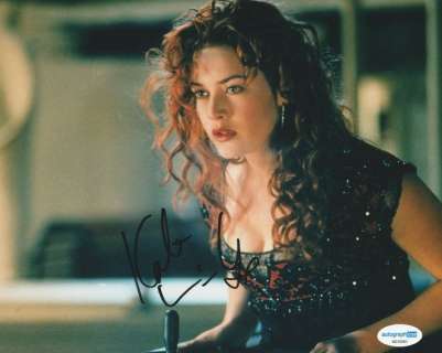 Titanic - Signed by Kate Winslet (Rose) | Catawiki