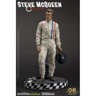Figure - 1/6 Scale Infinite Statue Steve Mc Queen Sideshow 400 limited - Stone | Catawiki