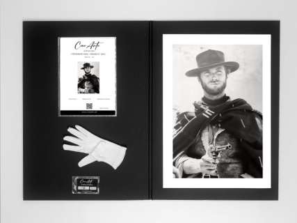 Clint Eastwood Iconics- Collection n°1 - Serie 1 - On Luxury Black Portfolio, COA numbered - 60X42 CM - "Cine Arte" COLLECTOR | Catawiki