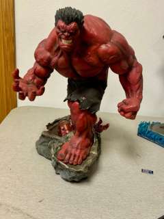 Sideshow Toys - Toy figure Red Hulk Statua Sideshow Premim Format Lim. 831/1000 | Catawiki