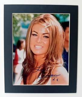 Baywatch - Carmen Electra, signed with COA
