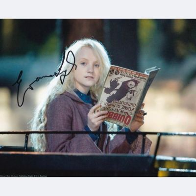 Harry Potter - Signed by Evanna Lynch (Luna Lovegood) | Catawiki