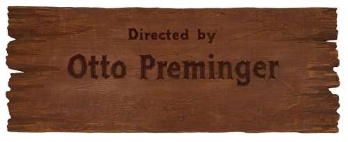 Lot 20 - River of No Return Otto Preminger Title Credit Board.
