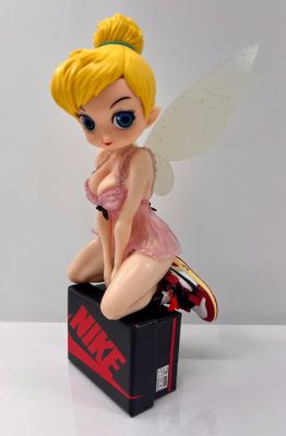Alvin Silvrants - Sculpture, NIKE AIR JORDAN I Off-White Tinkerbell - 24 cm - Plastic - 2025 | Catawiki