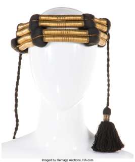 Omar Sharif "Sherif Ali" signature Aegyl tribesman headdress from Lawrence of Arabia....