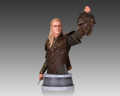 The Hobbit - Orlando Bloom - Legolas Greenleaf Collectible Mini Bust - Gentle Giant ltd