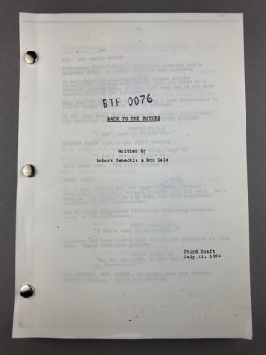 Back to the Future - Robert Zemeckis | Catawiki