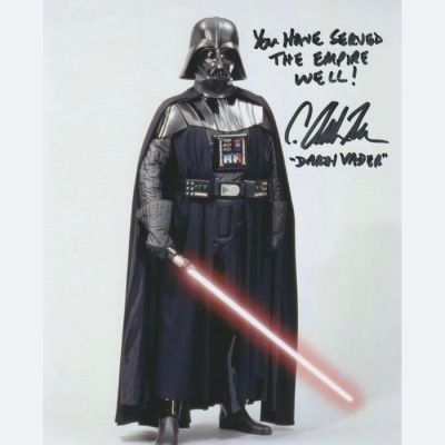 Star Wars Episode V: The Empire Strikes Back - Signed by C Andrew Nelson (Darth Vader) | Catawiki