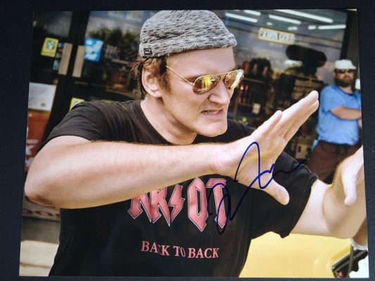 Pulp Fiction, Kill Bill, Reservoir Dogs - Signed by Quentin Tarantino, with Letter of Authenticity - Photo, Autograph | Catawiki