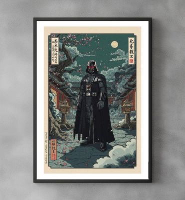 Star Wars - Authority Under the Moon - Darth Vader Star Wars - Signed and Numeroted 4/10 - Sato Hageshi | Catawiki