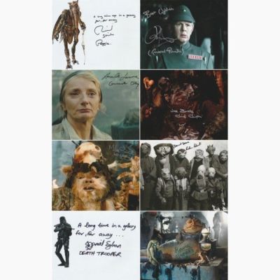 Star Wars - Big Lot of 8 Autographs! | Catawiki