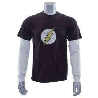 BIG BANG THEORY (T.V. SERIES, 2007-2019), THE - Lot 107 - Sheldon Cooper‘s (Jim Parsons) Flash T-shirt with Long Sleeve Undershirt