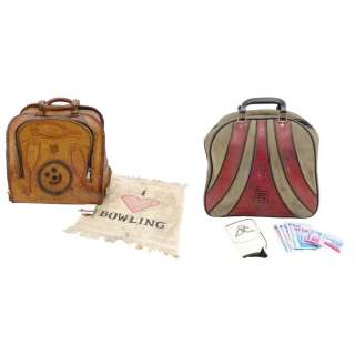 THE BIG LEBOWSKI (1998) - Lot 62 - Walter Sobchak (John Goodman) and Donny Kerabatsos‘ (Steve Buscemi) Bowling Ball Bags