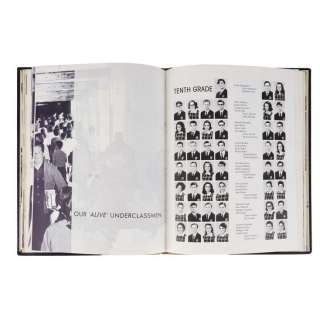 CATCH ME IF YOU CAN (2002) - Lot 99 - Frank Abagnale, Jr.‘s (Leonardo DiCaprio) Screen-Matched 1963 Yearbook