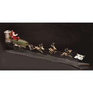 Lot 1133 - Original Santa Jack sleigh with Jack, Zero and reindeer from The Nightmare Before Christmas