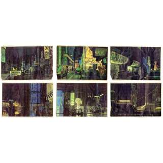 BLADE RUNNER (1982) - Lot 959 - Set of Six Printed Syd Mead Concept Artworks