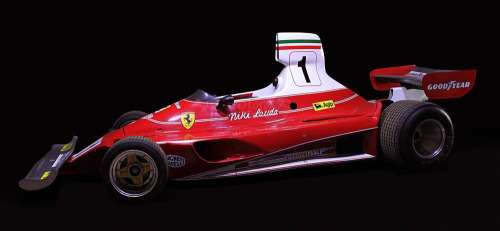 RUSH - Lot 52 - Niki Lauda‘s (Daniel Bruhl) Ferrari 312T Replica Race Car (RCP009)