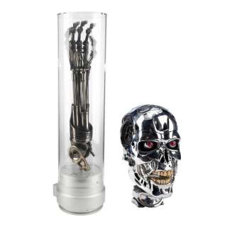 Terminator 2: Judgment Day (1991) | ICONS Light-Up Prototype T-800 Endoskeleton Skull and Arm Replicas | Propstore