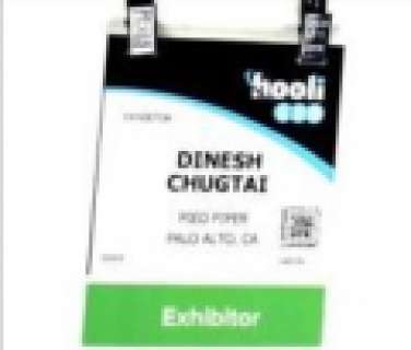 Silicon Valley - Lot 151 - Dinesh‘s Hooli-Con Exhibitor Badge
