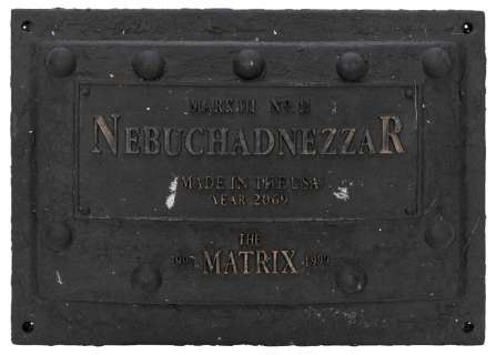 Nebuchadnezzar Designation Plate Concept Maquette from The ... | Potter & Potter