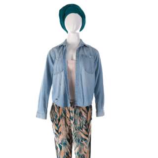 Lot #115 – Love Life Mallory Sasha Compère Screen Worn Shirt Set Forte Forte Pants & Headwrap Ep 102