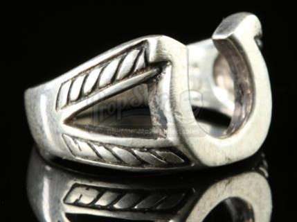 Justified | Various Seasons: Raylan Givens’ (as portrayed by Timothy Olyphant) Horseshoe Ring | Propstore