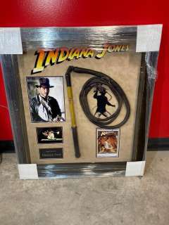 Indiana Jones Signed Harrison Ford Whip Photo Frame | misc / divers