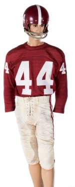 Lot 1532 - Tom Hanks "Forrest" Alabama Crimson Tide football uniform from Forrest Gump.