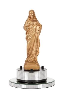 Lost - Lot ##467 - Hurley‘s (Jorge Garcia) "Gold" Jesus Statue Prop for His Mom