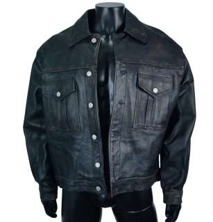David Caruso "Cold Around the Heart" Leather Jacket | GWS Auctions