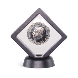 The Price Is Right Bob Barker Dollar Production-Used Coin in Display Case - ImagineNationTVC LOP | Goldin