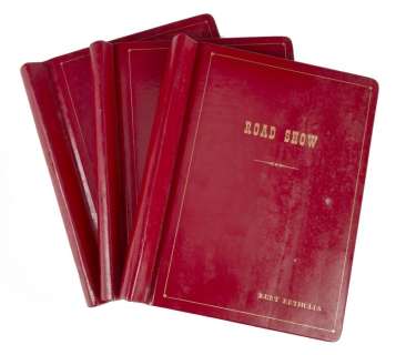 Lot 463 - Burt Reynolds | Custom-Bound "Evening Shade" Scripts