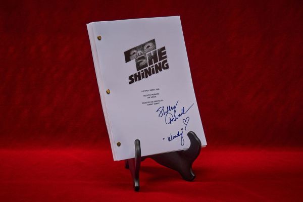 Lot 29 - Shelley Duvall | Signed "The Shining" Script