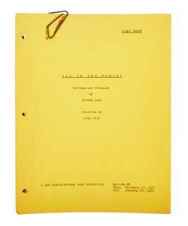 All In The Family | "Meet The Bunkers" Pilot Script | Julien’s