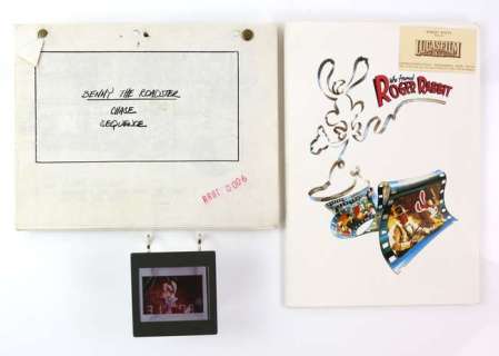 Who Framed Roger Rabbit (1988) Original Storyboards for ’Benny The Roadster Chase Sequence’, 110+… | Ewbank’s