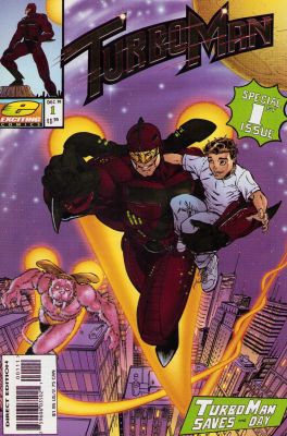 Lot 92 - Jingle all the Way prop Turboman comic book | Piece of the Past