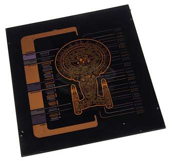 Star Trek: The Next Generation (TV) - Starship Enterprise Backlit Panel | ScreenUsed