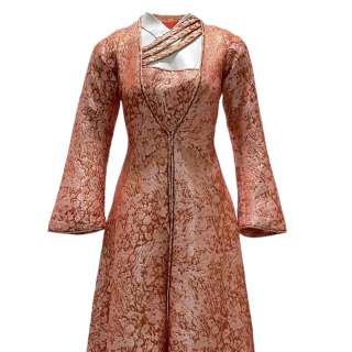 Lot #159: Vikings Katia Alicia Agneson Screen Worn Long Sleeve, Floor Length Dress Ep 615: Authentic Auction Item | VIP Fan Auctions | VIP Fan Auctions