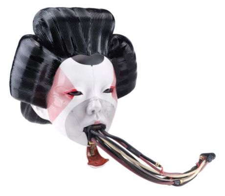 GHOST IN THE SHELL (2017) - Lot #150 : Hanka Robotics Geisha (Hannah Tasker-Poland) Head