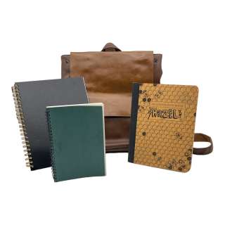 Lot 34 - Bottoms Hazel Callahan‘s Ruby Cruz Notebook Set & Satchel