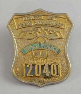 Space Precinct - British American TV Series - Production made police badge used by Lieutenant Patrick Brogan in the… | Ewbank’s